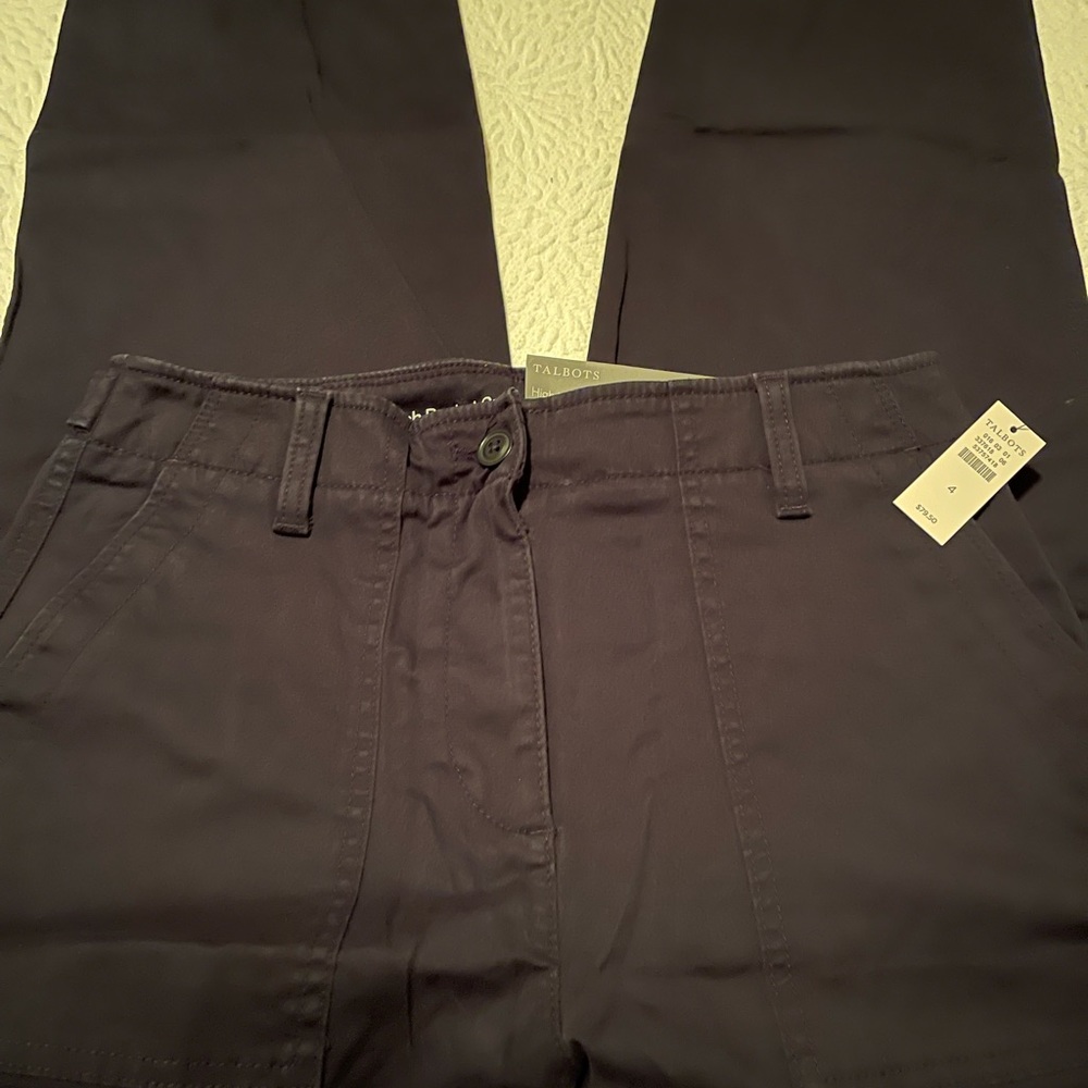 Talbots High Waist Crop
